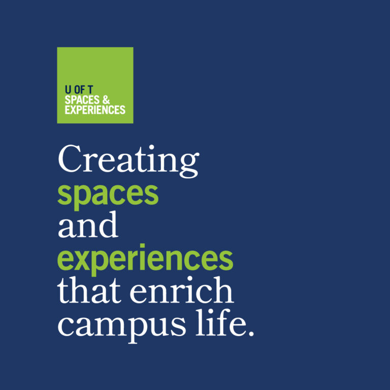 Creating spaces and experiences that enrich campus life